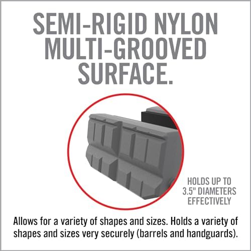 Real Avid Smart Jaws | Upgraded Vise Jaws | Versatile Vise Jaw Pads for Optimal Secure Fit on Variety of Shapes and Sizes (Soft-Fit Leather Sleeves)