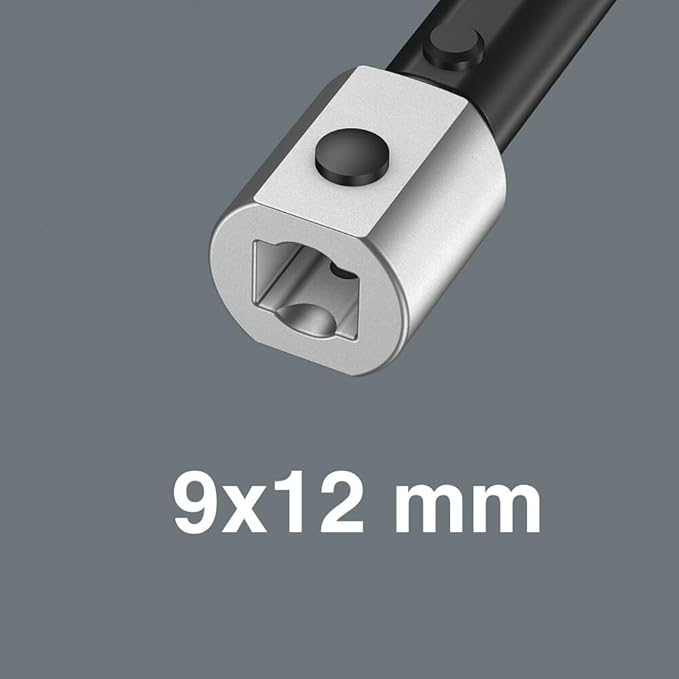 WERA 05078663001 7776 External TORX® Insert, 9x12 mm, TX 12 x 40 mm
