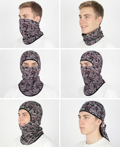 BOCOMAL FR Balaclava with Face Mask Flame Resistant 5.5oz Lightweight 100%C