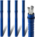 Tandefio 4 Pcs Welding Rod Storage Tube 40 Inch Tig Rod Storage Canisters Welding Electrode Holder Airproof Waterproof Container(Blue)