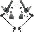 TRQ Front Steering & Suspension Kit Ball Joint Sway Bar Stabilizer Link Tie