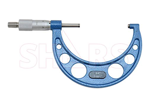 Shars 0-4" x 0.0001" Outside Micrometer Set (4 pcs) 303-2652N L)