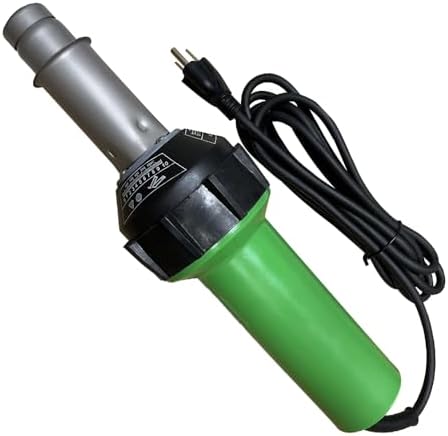 Beyondlife 1600W Plastic Welding Kit Hot Air Welder Heating Gun PVC Vinyl Rod Welding Hot Gas Pistol Tool, with Various Welding Nozzles, Handheld Floor Groover