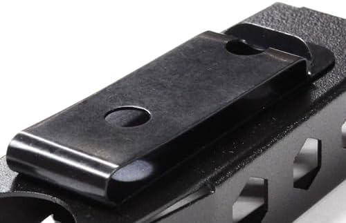 RAE Gear - Center-Drive Sheath Belt Clip Holster Compatible with Gerber Centerdrive Multitool (Tool & BITS NOT Included) 2.25" Steel Belt Clip with BIT KIT Attachment
