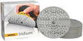 Mirka Abrasive Wheels Iridium Sandpaper 6 Inch Hook and Loop 50 pcs