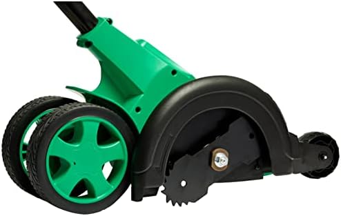 Amazon Basics 12 Amp Corded Electric Lawn Edger, 7.5" Double Edge Blade for Landscaping and Garden Beds, 4420 RPM, Adjustable Height