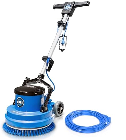 Prolux Core Heavy Duty Single Pad Commercial Polisher, Floor Buffer Machine, Scrubber, 15 Inch Commercial Duty w/Hard Brush Only