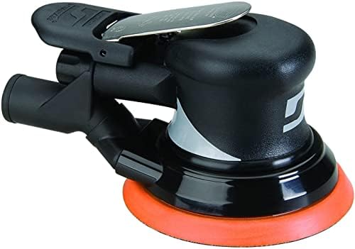 Dynabrade (56819) Dynorbital Supreme 5" (127 mm) Diameter Random Orbital Sander, Central Vacuum | Proportionate 3/16" (5 mm) Diameter Orbit | 12000 RPM Pneumatic Motor