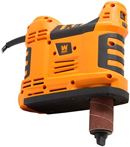 WEN HA5932 5-Amp Variable Speed Portable Oscillating Spindle Sander & POWERTEC 71002V Abrasive Cleaning Stick for Sanding Belts & Discs | Natural Rubber Eraser
