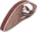 HARFINGTON 1 x 42 Inch Sanding Belts, 10 Pcs 320 Grits Aluminum Oxide