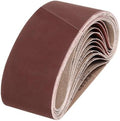 HARFINGTON 4 x 24 Inch Sanding Belts, 20 Pcs 400 Grits Aluminum Oxide
