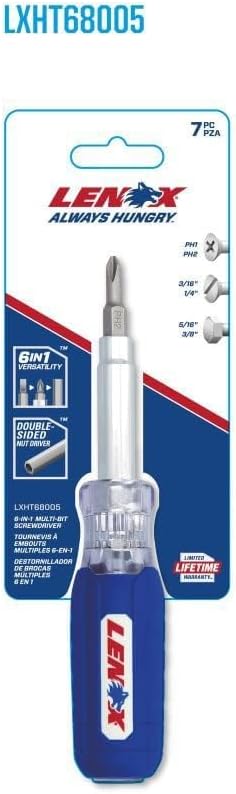 Lenox 6-In-1 Multi-Bit Screwdriver
