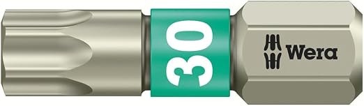 WERA 05071109001 Bit-Check 30 Stainless 1, 30 Pieces