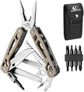MOSSY OAK 21-in-1 Multitool, Stainless Steel Pliers with Pocket Knife