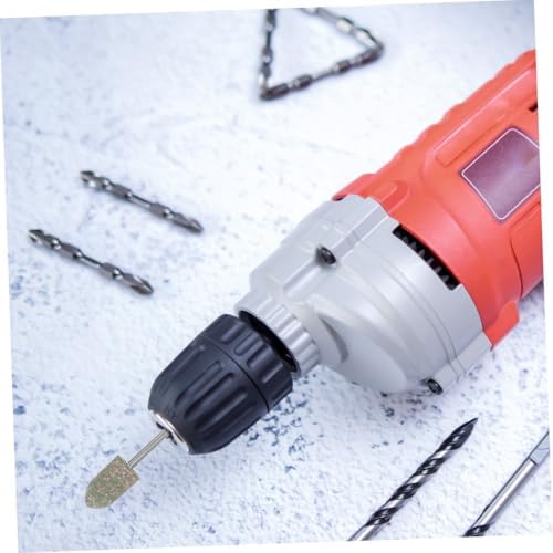 PartyKindom 400pcs Rotary Polishing Bits Grinders for Angle Wheel Drill Grinding Bits Abrasive Heads