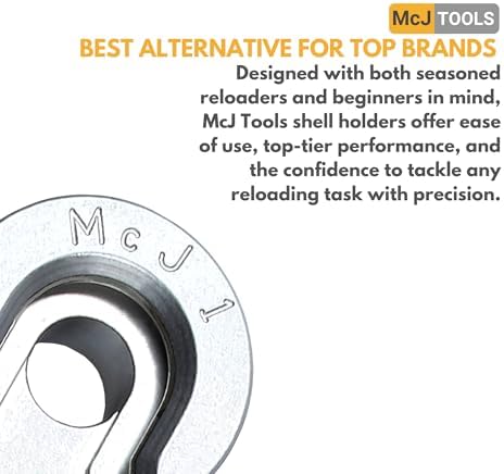 McJ Tools Reloading Cartridge Shell-Holders