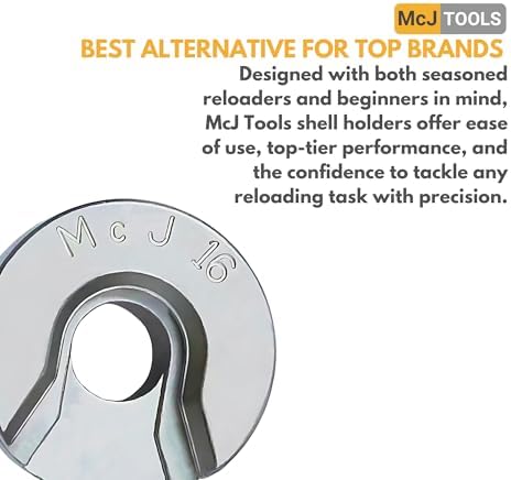 McJ Tools Reloading Cartridge Shell-Holders