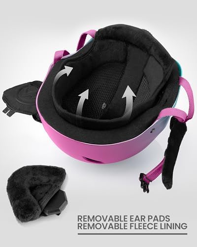 OutdoorMaster Kelvin Ski & Snowboard Helmet Set with RPO Goggles