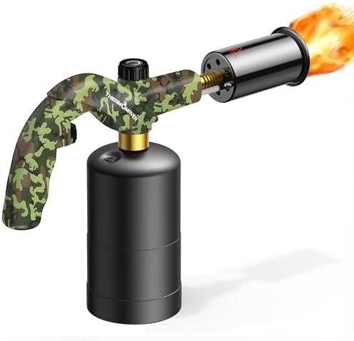 ThermoMaven Propane Torch Gun, Adjustable Cooking Torch, Camouflage Green
