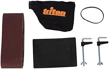 Triton T41200BS 120V Corded Belt Sander – 10A/1.6HP Motor, Variable Speed, 4x24 Belt Sander with Rear Dust Port, Electric Power Belt Sanders for Woodworking, DIY Projects & Furniture Refinishing