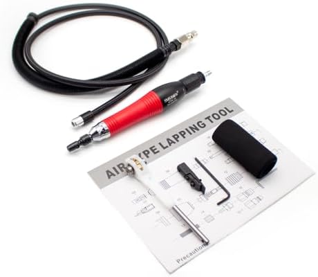 Pneumatic Ultrasonic Polishing Machine Air Grinder Polisher Industrial Grade Mold Grinding Machine Reciprocating Trimming File (Stroke 1.0MM)