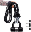Motorcycle Chain Locks, 4FT x 12mm Heavy Duty Bike Chain Lock