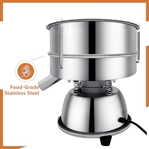 Sidasu Automatic Vibrating Sieve Shaker–40&60 Mesh Flour Sifter