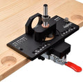 GOINGMAKE Metal Concealed Hinge Jig with Quick Clamp,35mm Cabinet Hinge Jig