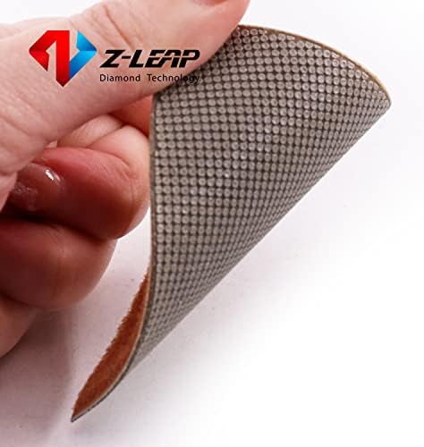 Diamond Triangular Sanding Polishing Pads for Oscillating Tools Sandpaper Sheet Discs 3"(80mm) 200 Grit