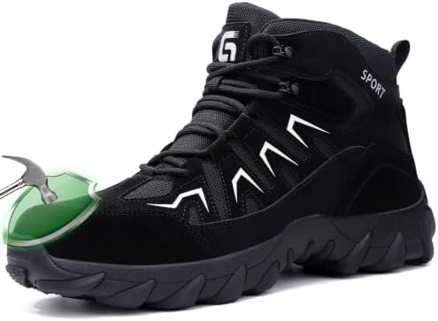 Steel Toe Boots for Men Work Indestructible Safety Boots