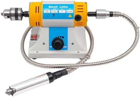 Bench Buffer Polishing Machine,Multi-Function Benchtop Polisher Grinder with Accessories,110V 320W Jewelry Polisher for Wood,Amber, Metal, Jade Manual DIY
