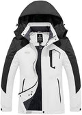wantdo Women's Ski Jacket Waterproof Warm Fleece Lined Winter Snow Coat