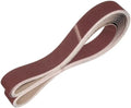 HARFINGTON 2 x 72 Inch Sanding Belts, 20 Pcs 120 Grits Aluminum Oxide