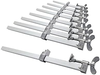 Dubuque Clamp Works UC972 72" Adjustable Bar Clamp for Woodworking - 10-PACK