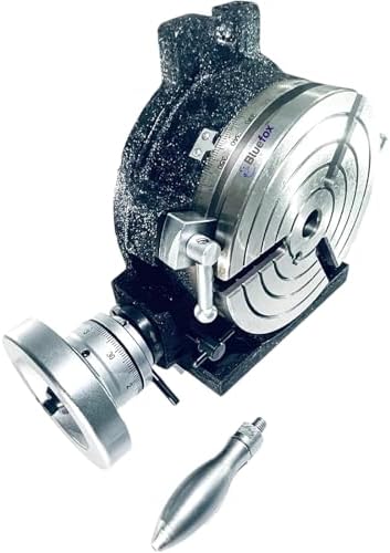 International Rotary Table – HV6 (6" / 150mm) with 3 Slots | Milling Machine Accessory | Bluefox Tools