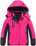 wantdo Girls Winter Ski Coat Fleece Snowboarding Jacket Waterproof 10000mm