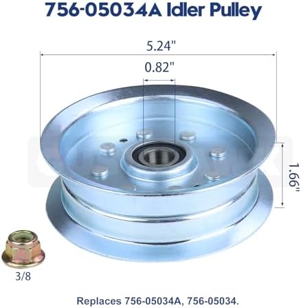 2 Pack 918-06989 Spindle Assembly for Troy Bilt Craftsman 46" Deck