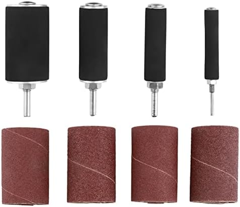 Sanding Drum dle Sander Drum Srliya 28 * 17 * 7 20pcs Spindle Sanding Drum Sander Tool Kit Set with Case for Drill Press