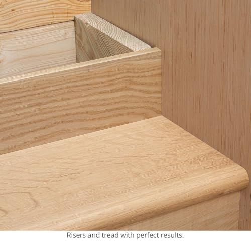 Woodpeckers Stair Tread Template Tool, Adjustable Gauge for Steps, Shelves & Out-of-Square Walls, 20-1/4" to 52" Range, Steel Construction, USA Made - STTT