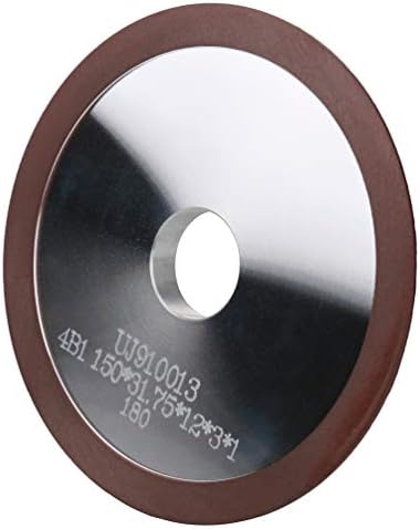 6 Inch Dish Resin Diamond Grinding Facing Wheel/Circle Saw Grinding Wheel,180 Grit for Carbide Circle Saws,1 Pack