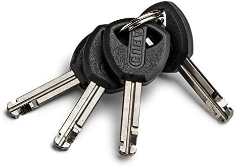 Abus Mini Round Shackle U Lock, 5.5"/15mm