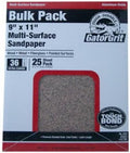 9"x11" Extra Coarse Sandpaper - 36 Grit