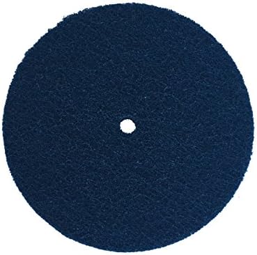 Renegade Products 9" Diameter Surface Prep Buff and Blend Disc (2-Ply) Medium Blue 150-180 Grit Finish for Sanding & Polishing Aluminum & Stainless Steel