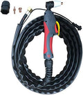 Plasma Cutter torch, PT-31 Air Plasma Cutting Gun with M161.5 Brass Screw 2 pins Connectors, Duty Cycle 60%, work with ESAB/L-TEC PT-31 JG-40 WSD-LG40 CUT50 and most Plasma Cutting machine