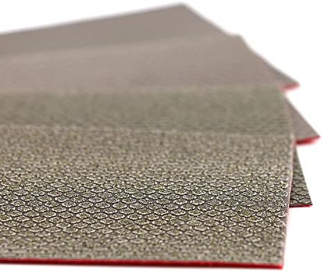 Z-Lion Diamond Abrasive Paper Sheets Diamond Sandpaper for Sanding Stone Glass Ceramic(4pcs/set)