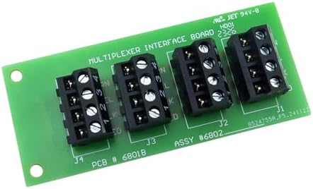 6584 Multiplex Printed Circuit Board Replacement Kit for Zodiac 6584 and Zodiac Jandy AquaLink RS Pool and Spa Control System - Includes Board, Bracket & Hardware