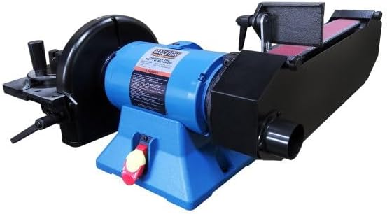 DBG-9248; 2" x 48" Belt & 9" Disc Combination Sander 1HP, 115V, Single Phase, Black/Blue
