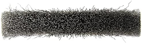 Walter 13B060 Stringer Bead Wheel Brush - 6 in. Orange Abrasive Wheel Brush with Crimped Wires, Round Hole, Carbon Steel