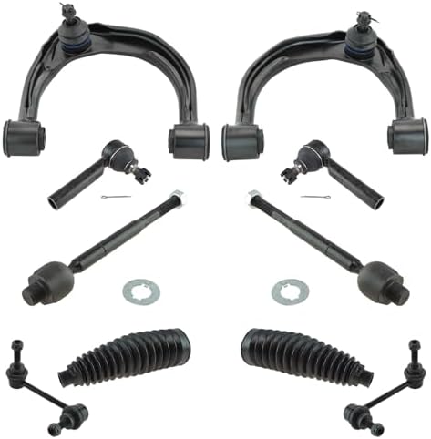 TRQ Front Steering & Suspension Kit Control Arm with Ball Joint Steering