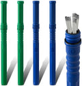 Tandefio 4 Pcs Welding Rod Storage Tube 40 Inch Tig Rod Holder, Green, Blue